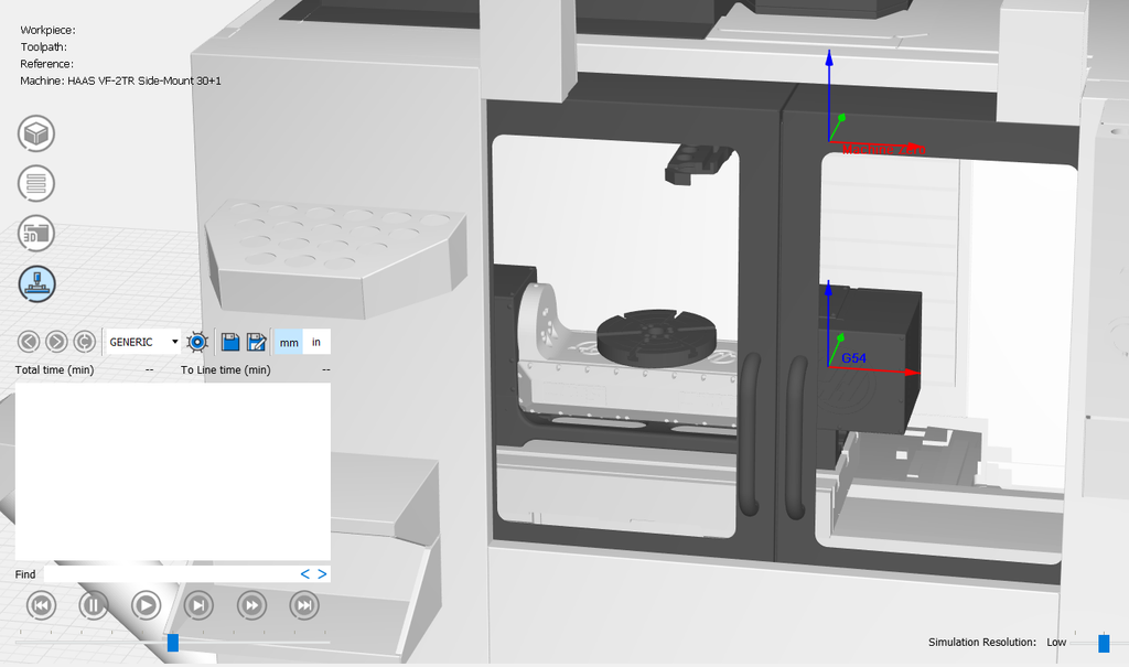5-axis simulation